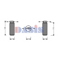 801220N AKS DASIS Осушитель, кондиционер