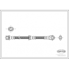 19032931 CORTECO Тормозной шланг