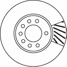 562070BC BENDIX Тормозной диск