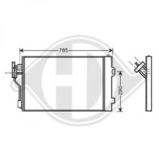 8166600 DIEDERICHS Конденсатор, кондиционер