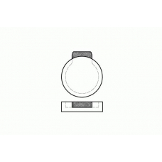 0087.00 REMSA Комплект тормозных колодок, дисковый тормоз
