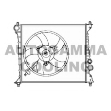 102894 AUTOGAMMA Радиатор, охлаждение двигателя