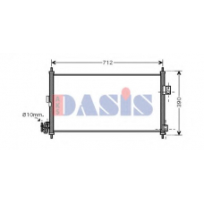 072031N AKS DASIS Конденсатор, кондиционер