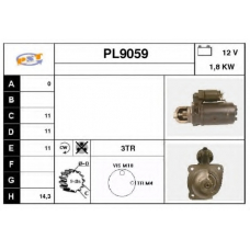 PL9059 SNRA Стартер