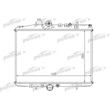 PRS3579 PATRON Радиатор, охлаждение двигателя