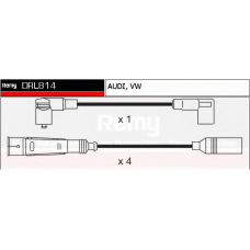 DRL814 DELCO REMY Комплект проводов зажигания