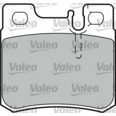 540800 VALEO Комплект тормозных колодок, дисковый тормоз