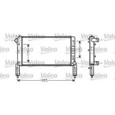 734769 VALEO Радиатор, охлаждение двигателя