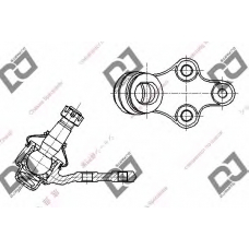 DB1206 DJ PARTS Несущий / направляющий шарнир