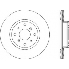 BDR1052.20 OPEN PARTS Тормозной диск