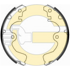 5181829 GIRLING Комплект тормозных колодок