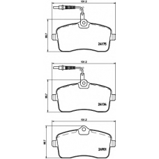 8DB 355 020-671 HELLA Комплект тормозных колодок, дисковый тормоз