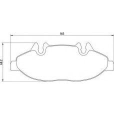 363700201382 MAGNETI MARELLI Комплект тормозных колодок, дисковый тормоз