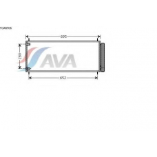 TOA5406 AVA Конденсатор, кондиционер