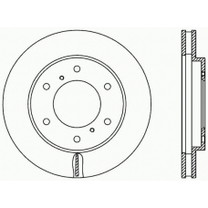 BDR2414.20 OPEN PARTS Тормозной диск