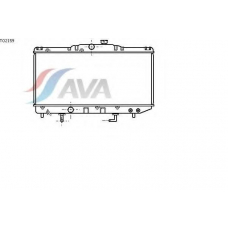 TO2159 AVA Радиатор, охлаждение двигателя