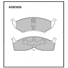 ADB3850 Allied Nippon Тормозные колодки