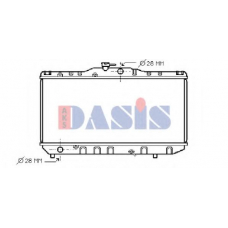 210730N AKS DASIS Радиатор, охлаждение двигател