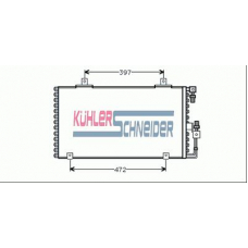 5021101 KUHLER SCHNEIDER Конденсатор, кондиционер