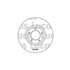 DF1645 TRW Тормозной диск