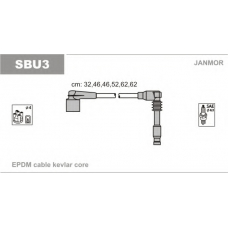 SBU3 JANMOR Комплект проводов зажигания