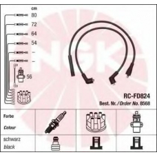 8568 NGK Комплект проводов зажигания