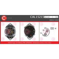 CAL15215OS CASCO Генератор