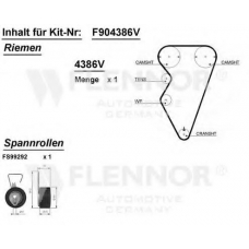 F904362V FLENNOR Комплект ремня грм