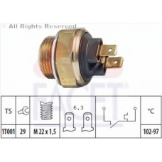 7.5013 FACET Термовыключатель, вентилятор радиатора