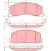GDB1195 TRW Комплект тормозных колодок, дисковый тормоз