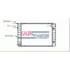 3306901 KUHLER SCHNEIDER Радиатор, охлаждение двигател