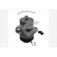 WP0079V HUTCHINSON Водяной насос