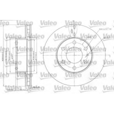 187154 VALEO Тормозной диск
