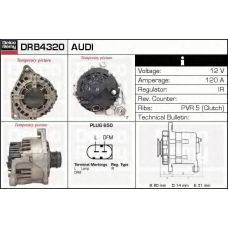 DRB4320 DELCO REMY Генератор