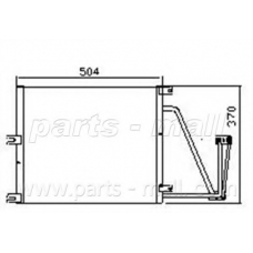 PXNC1-017 Parts mall Конденсатор, кондиционер