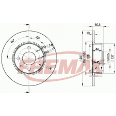 BD-4070 FREMAX Тормозной диск