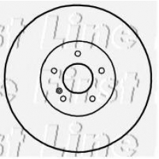 FBD1763 FIRST LINE Тормозной диск