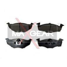 19-0599 MAXGEAR Комплект тормозных колодок, дисковый тормоз