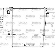 819394 VALEO Радиатор, охлаждение двигателя