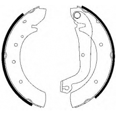BBF904 QUINTON HAZELL Комплект тормозных колодок