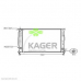 31-0026 KAGER Радиатор, охлаждение двигателя