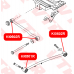 KI0501R VTR Сайлентблок задней продольной тяги