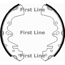 FBS167 FIRST LINE Комплект тормозных колодок