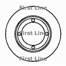 FBD098 FIRST LINE Тормозной диск
