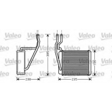 812320 VALEO Теплообменник, отопление салона