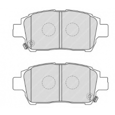 FSL1985 FERODO Комплект тормозных колодок, дисковый тормоз