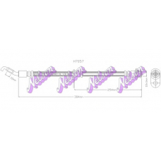 H7057 Brovex-Nelson Тормозной шланг