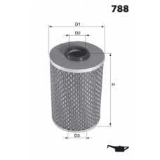 I13 MECAFILTER Масляный фильтр