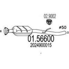 01.56600 MTS Средний глушитель выхлопных газов