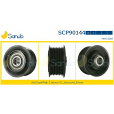 SCP90144.0 SANDO Ременный шкив, генератор